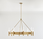 Victoria 8-Light Round Chandelier 44”