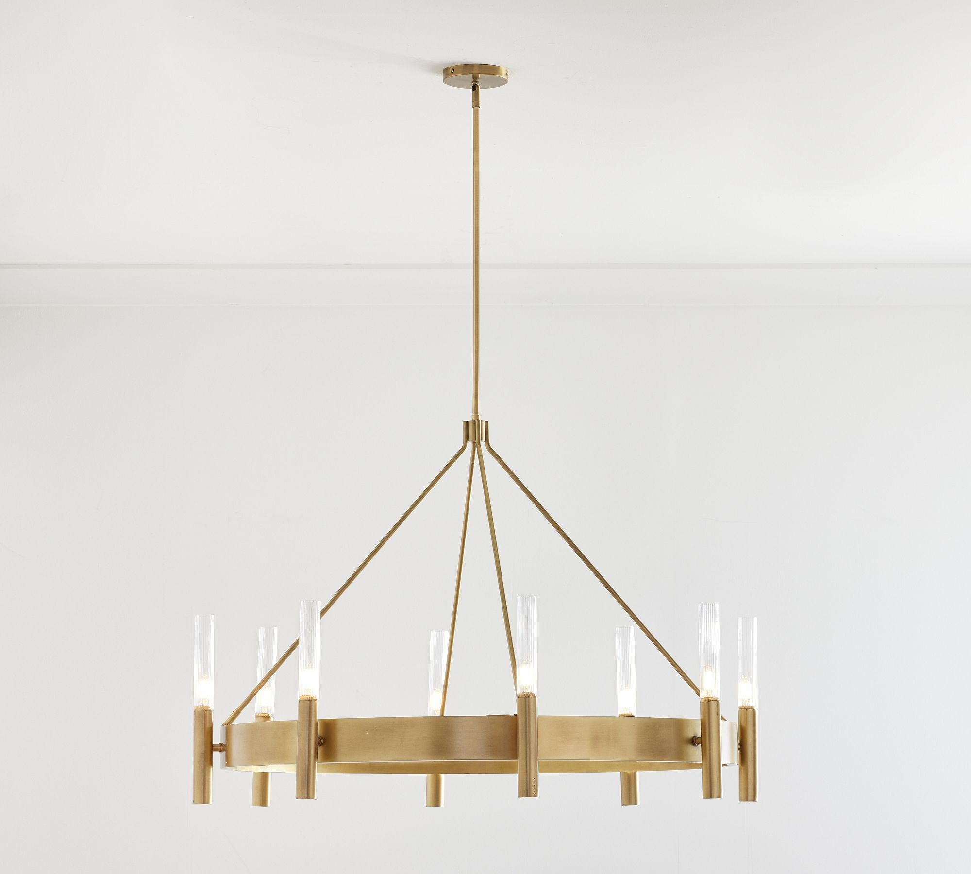 Victoria 8-Light Round Chandelier 44”
