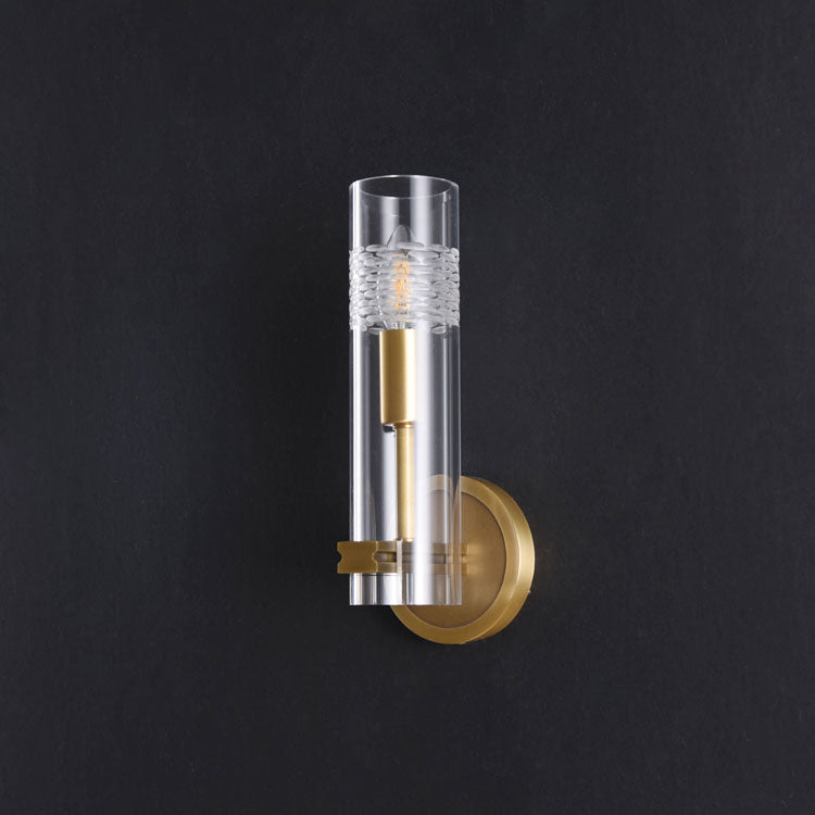 Cynthia Single Sconce Brass - Yami Lightings