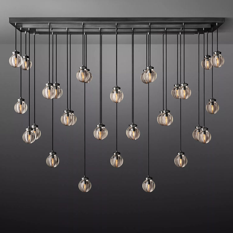 Pearl Linear Chandelier - Yami Lightings
