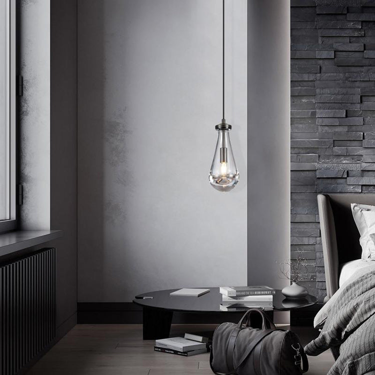 Raindrop Pendant MatteBlack - Yami Lightings