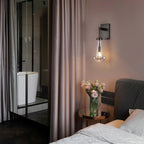 Raindrop Sconce MattBlack - Yami Lightings