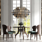 Ethel Modern Round Chandelier - Yami Lightings