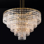 Marignan Five-Tier Round Chandelier 60" - Yami Lightings