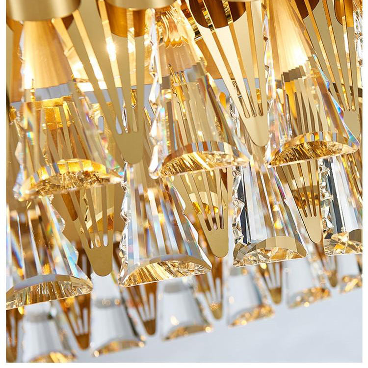 Stavros Crystal Chandelier - Yami Lightings
