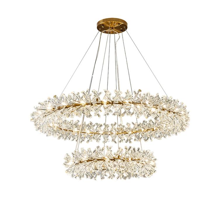 Kylia Ring Crystal Chandelier - Yami Lightings
