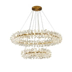 Kylia Ring Crystal Chandelier - Yami Lightings