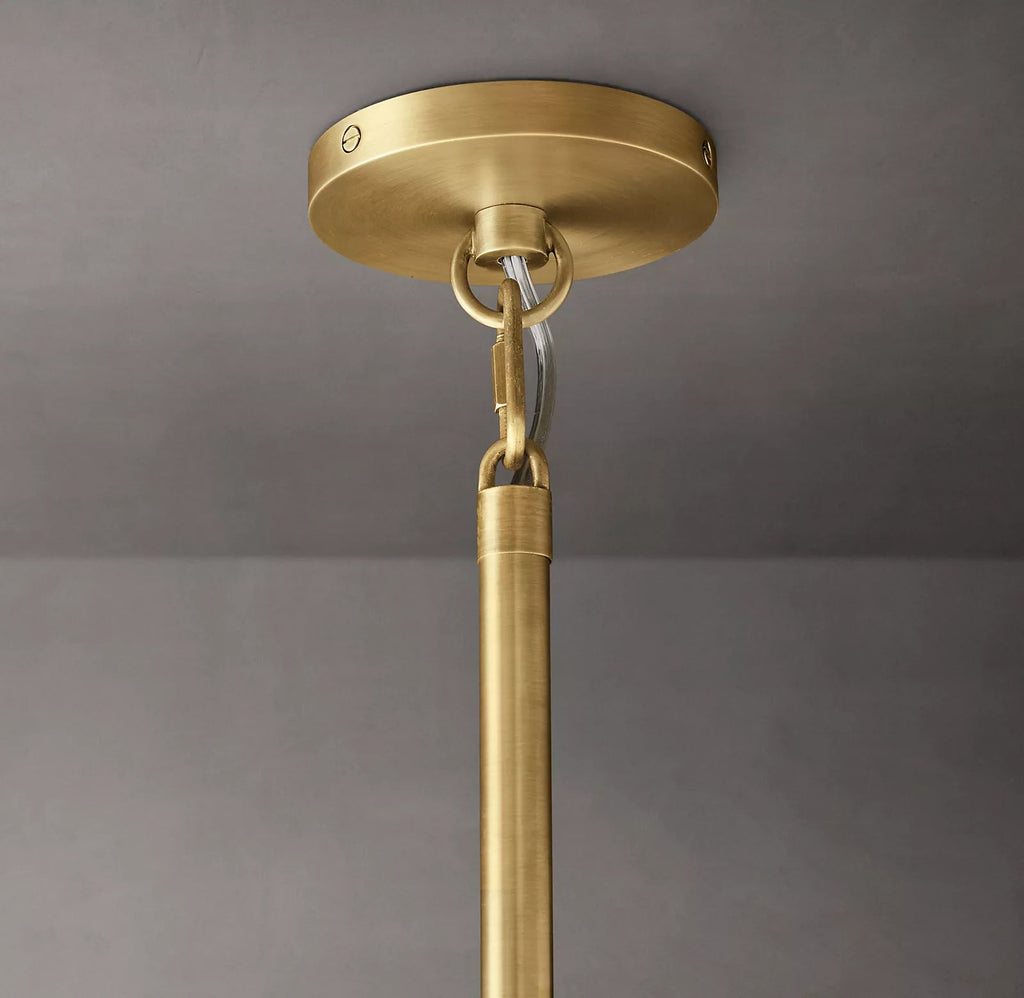 Belle De Crystal Ball Round Chandelier 60" - Yami Lightings