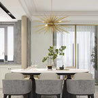 Starburst Chandelier 4-Light 31" - Yami Lightings