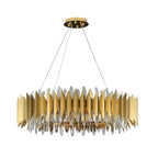 Flavian Halo Crystal Chandelier - Yami Lightings