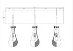 Customized Raindrop Wall Lamp