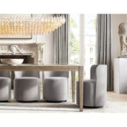 Murano Clear Glass Tiered Rectangular Chandelier - Yami Lightings