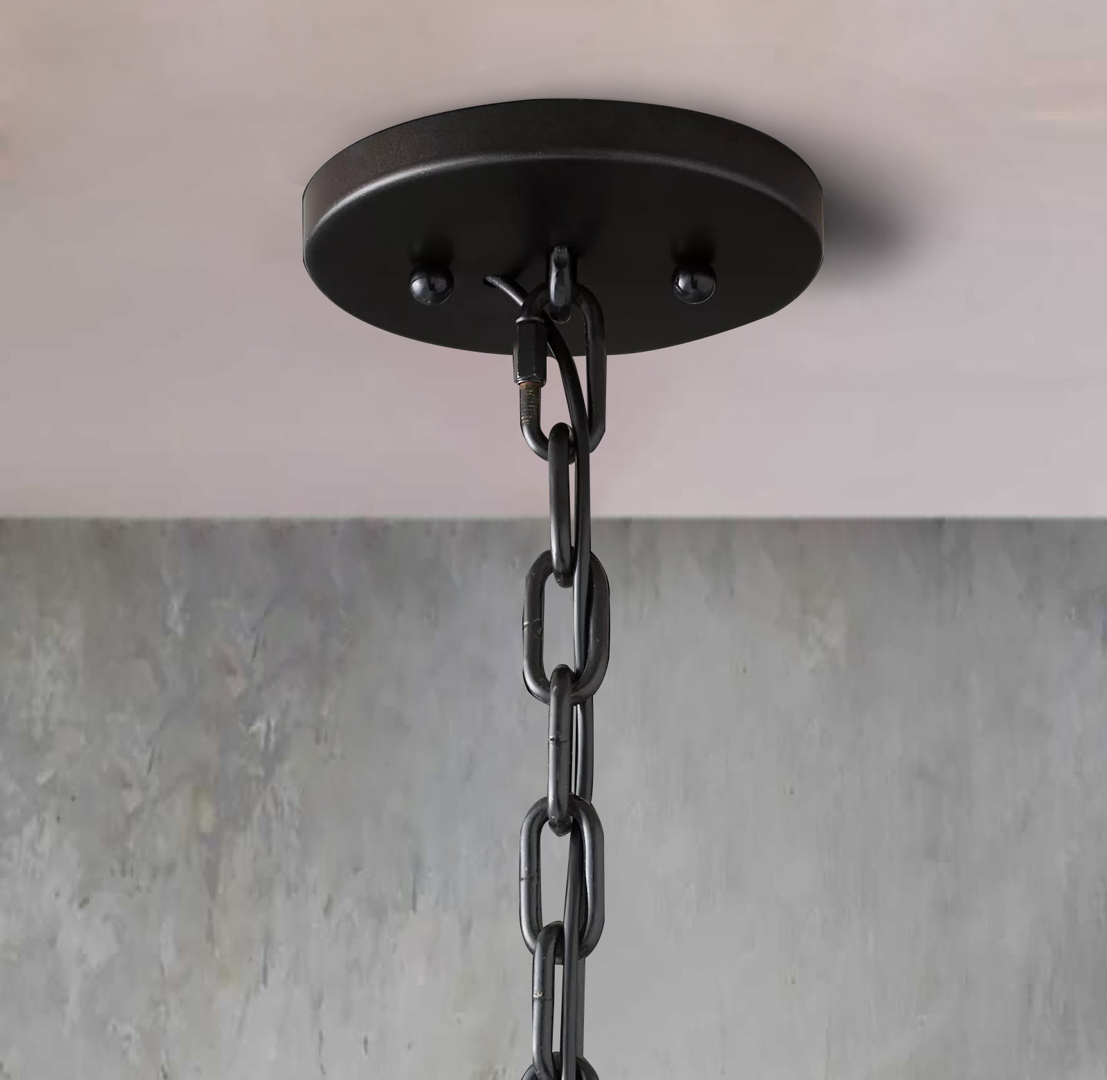Faceted Crystal Glass Round Chandelier D31" - Yami Lightings