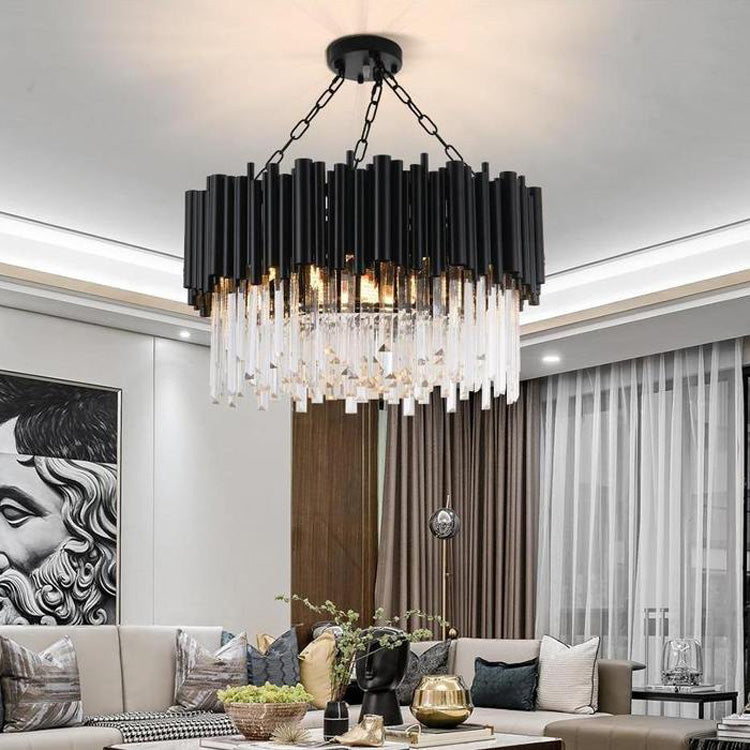 Viola Crystal Chandelier - Yami Lightings