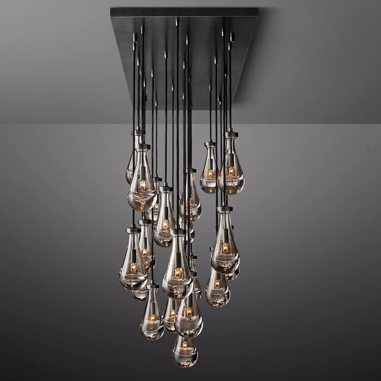 Raindrop Linear Chandelier 72" - Yami Lightings