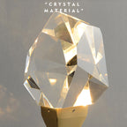 Aurelia Modern Faceted Crystal Grand Sconce - Yami Lightings