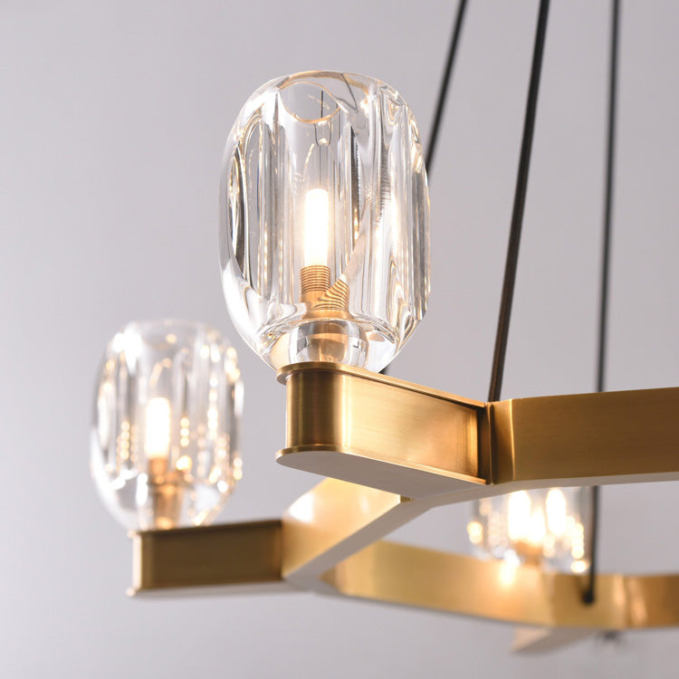 Constantine Circular Crystal Chandelier - Yami Lightings