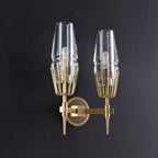 Delia Crystal Double Sconce - Yami Lightings