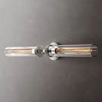Lambert Knurled Grand Linear Sconce - Yami Lightings