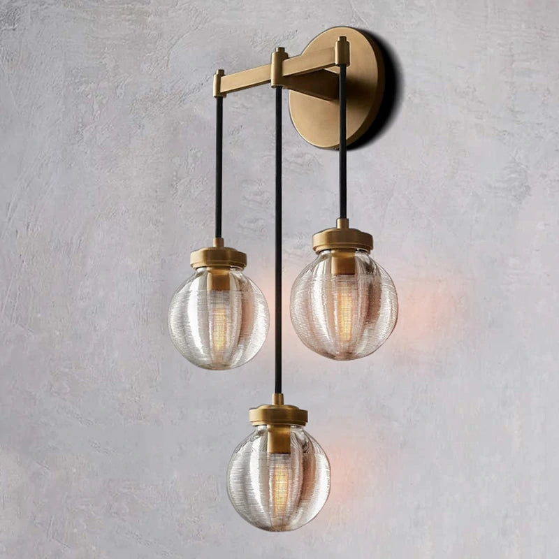 Pearl Triple Wall Sconce - Yami Lightings