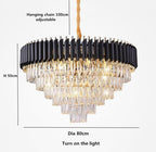 Sheila Conical Crystal Chandelier - Yami Lightings