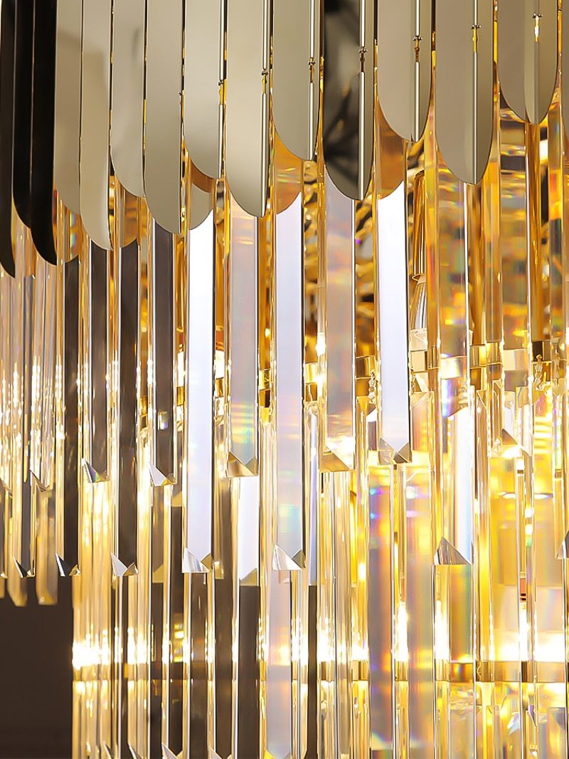 William Multi Tier Crystal Chandelier - Yami Lightings