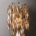 Murano Smoke Glass Sconce - Yami Lightings