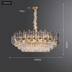 Rosalind Chandelier Light Luxury - Yami Lightings