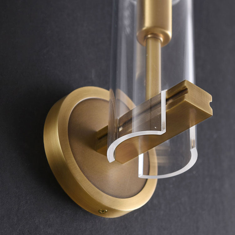 Cynthia Single Sconce Brass - Yami Lightings