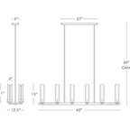 Palsmedes Linear Chandelier - Yami Lightings