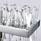 Arsenio Rectangular Crystal Chandelier - Yami Lightings