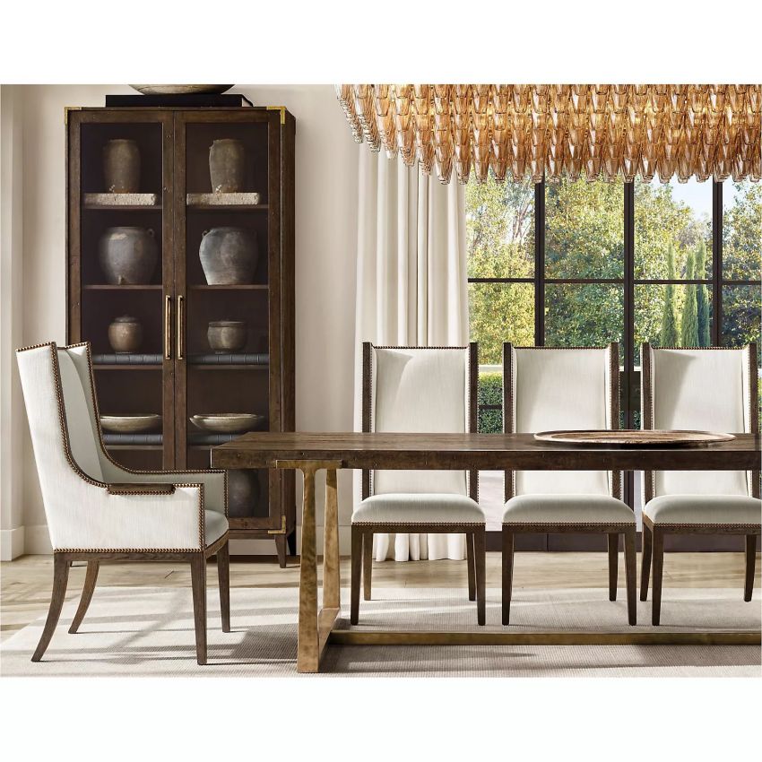 Murano Smoke Glass Tiered Rectangular Chandelier - Yami Lightings