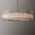 Marcia Glass Round Chandelier D60" - Yami Lightings