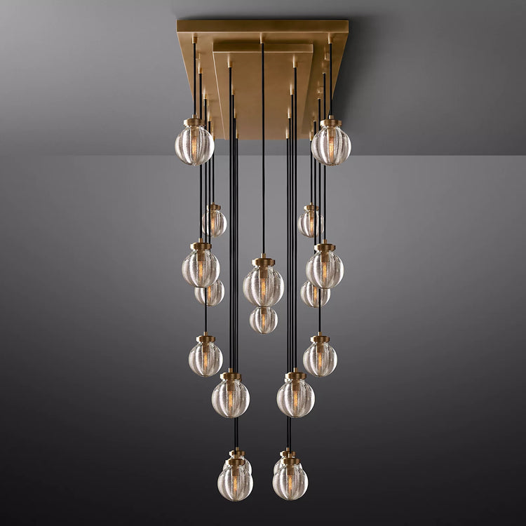 Pearl Linear Chandelier - Yami Lightings