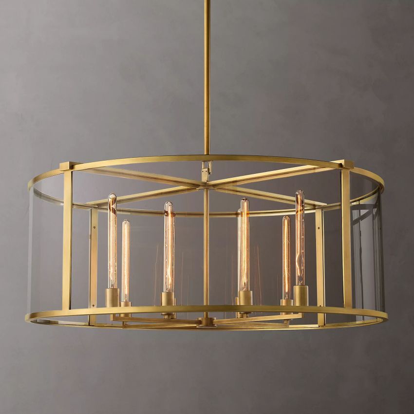Beckman Round Chandelier 44" - Yami Lightings