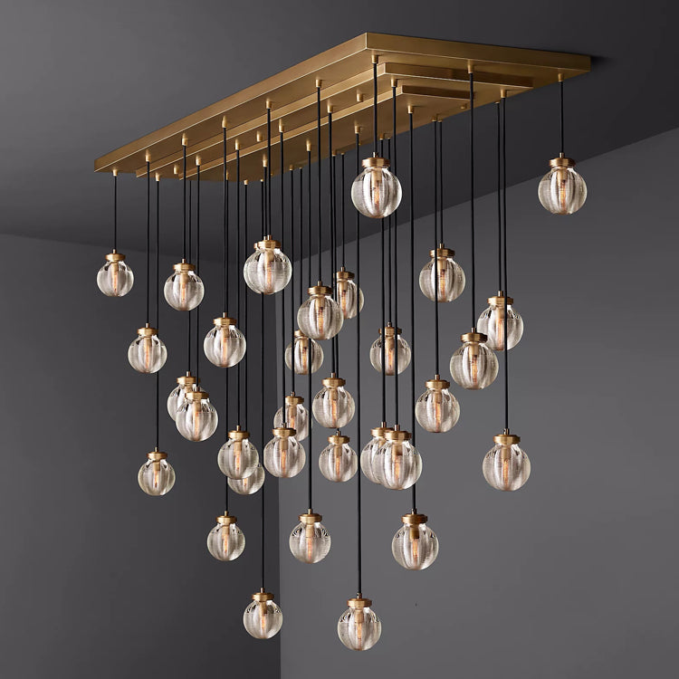 Pearl Linear Chandelier - Yami Lightings
