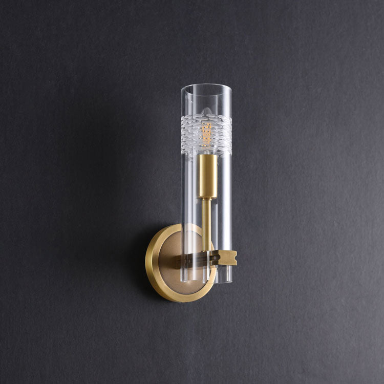 Cynthia Single Sconce Brass - Yami Lightings