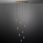 Raindrop Linear Chandelier 54" - Yami Lightings
