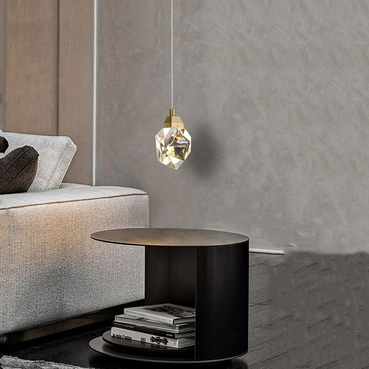 Aurelia Modern Faceted Crystal Pendant Lights - Yami Lightings