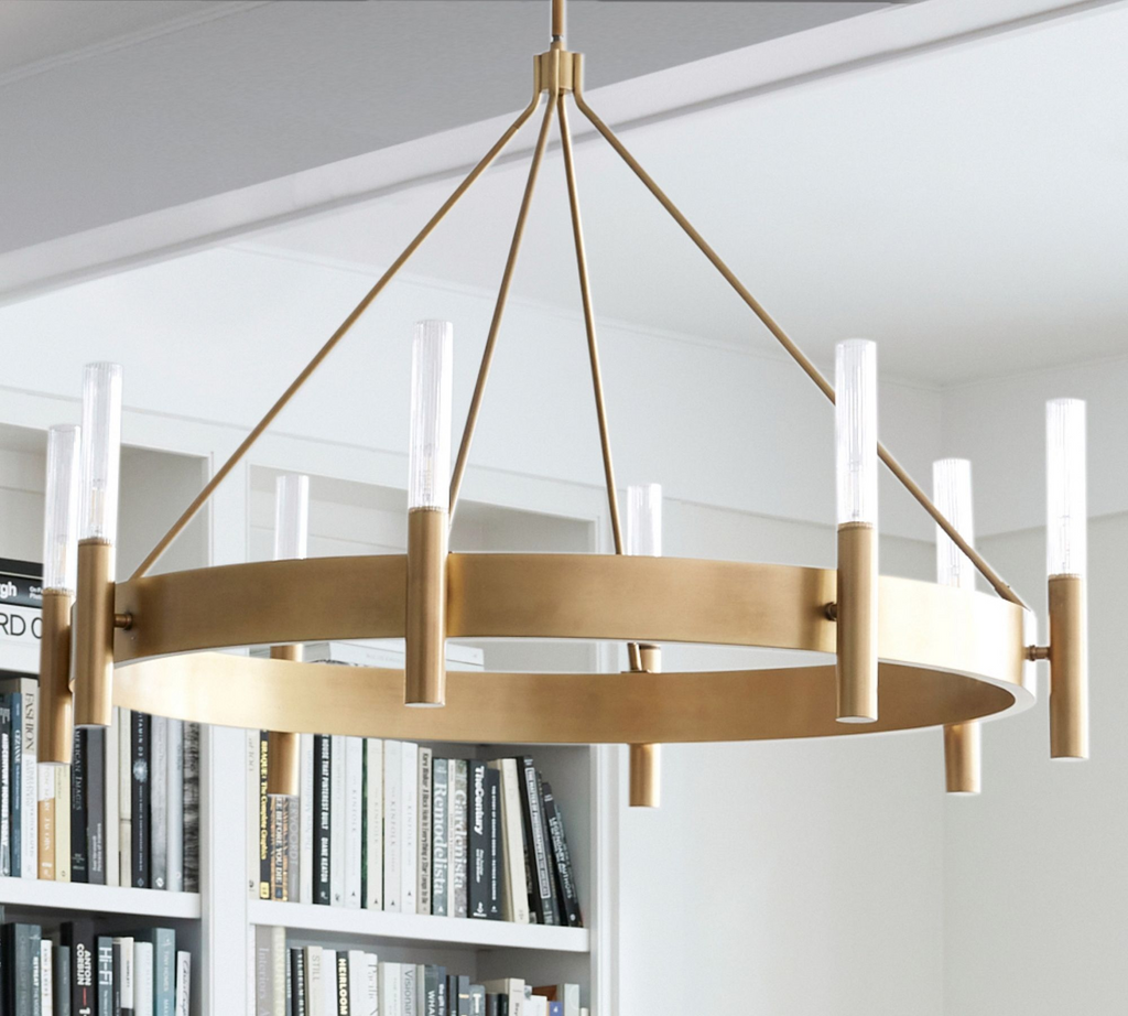 Victoria 8-Light Round Chandelier 44”