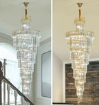 Danilo Multiple Tier Crystal Chandelier - Yami Lightings