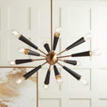 Zodiac 12-Light Sputnik Chandelier - Yami Lightings