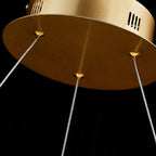 Gloria Modern Clear Crystal Ring Chandelier - Yami Lightings