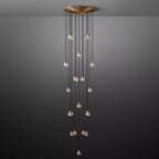 Pearl Round Chandelier - Yami Lightings