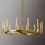 Cornelius Candlestick Round Chandelier 60" - Yami Lightings