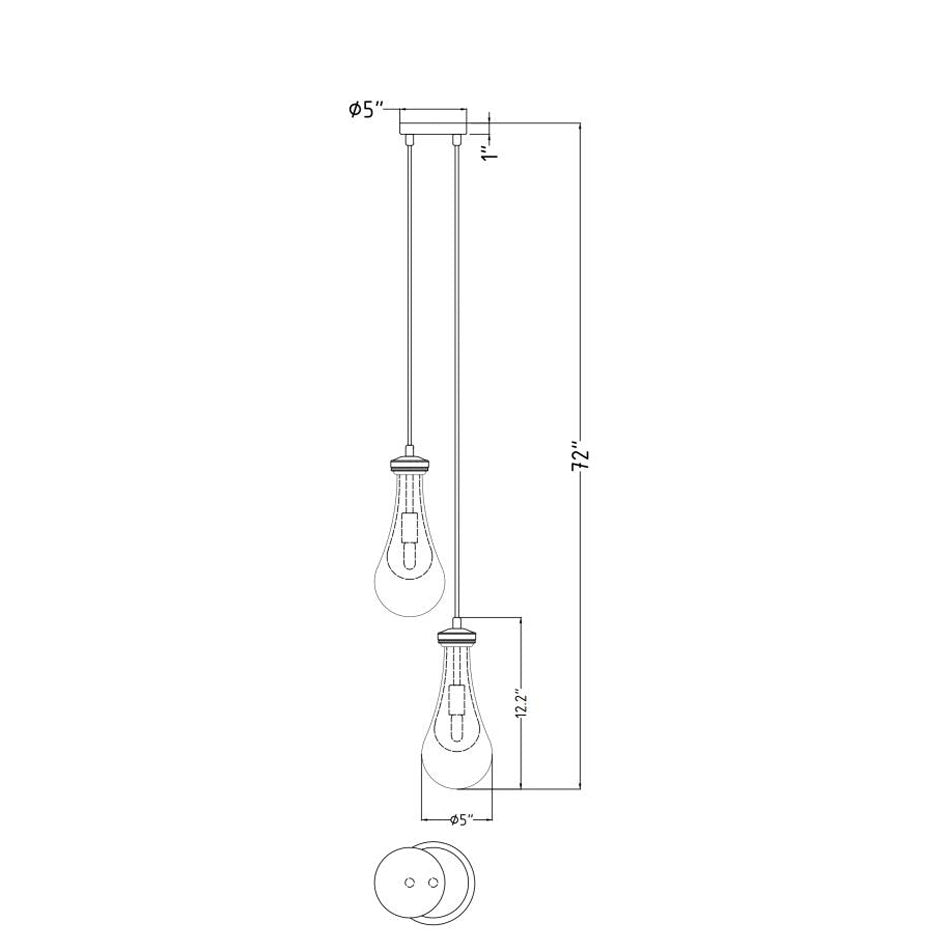 Custom 2 Lights Raindrops
