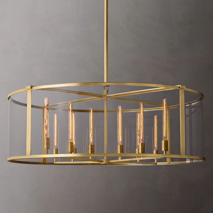 Beckman Round Chandelier 55" - Yami Lightings