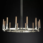Cornelius Candlestick Round Chandelier 60" - Yami Lightings