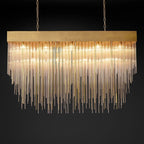 Cascade Square Chandelier 54" - Yami Lightings