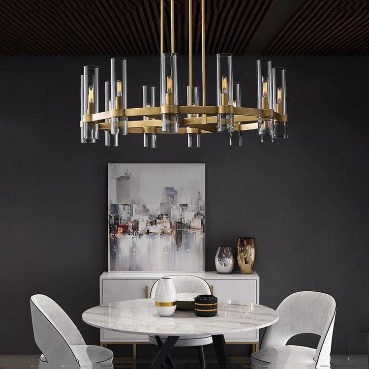 Renee Round Chandelier - Yami Lightings